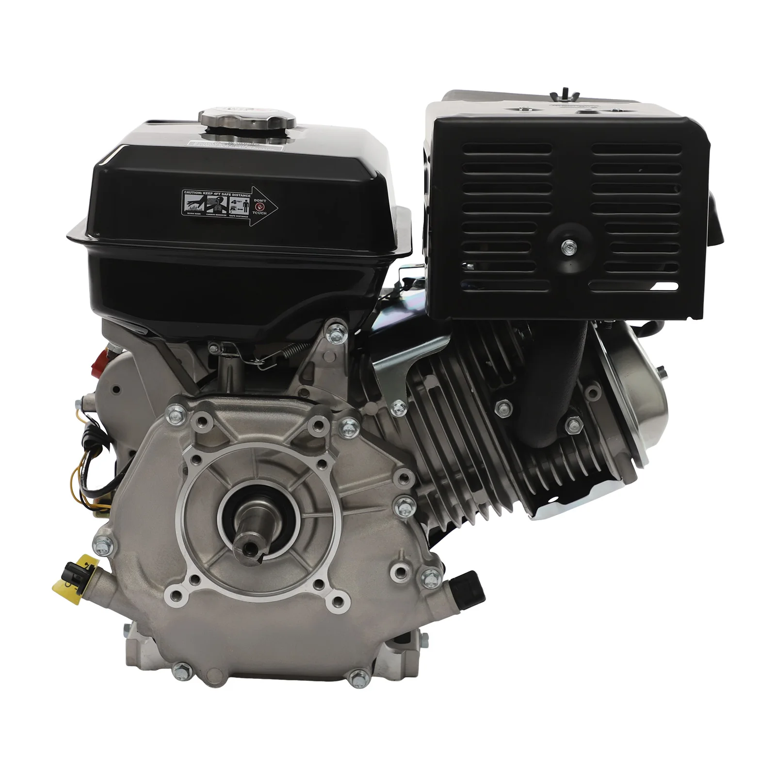 15HP 4‑Stroke Gasoline Engine 9700W Pull Start Air‑Cooled 420cc Fit Water Pump Generator Lawn Mower Construction Machinery