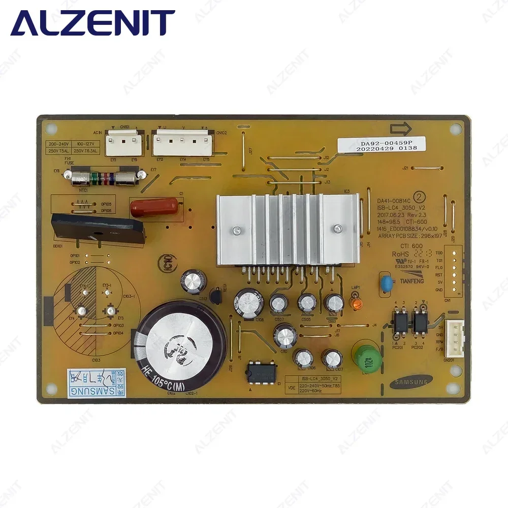 

New For Samsung Refrigerator Control Board DA92-00459P DA92-00459T PCB DA41-00814A DA41-00814C Fridge Motherboard Freezer Parts