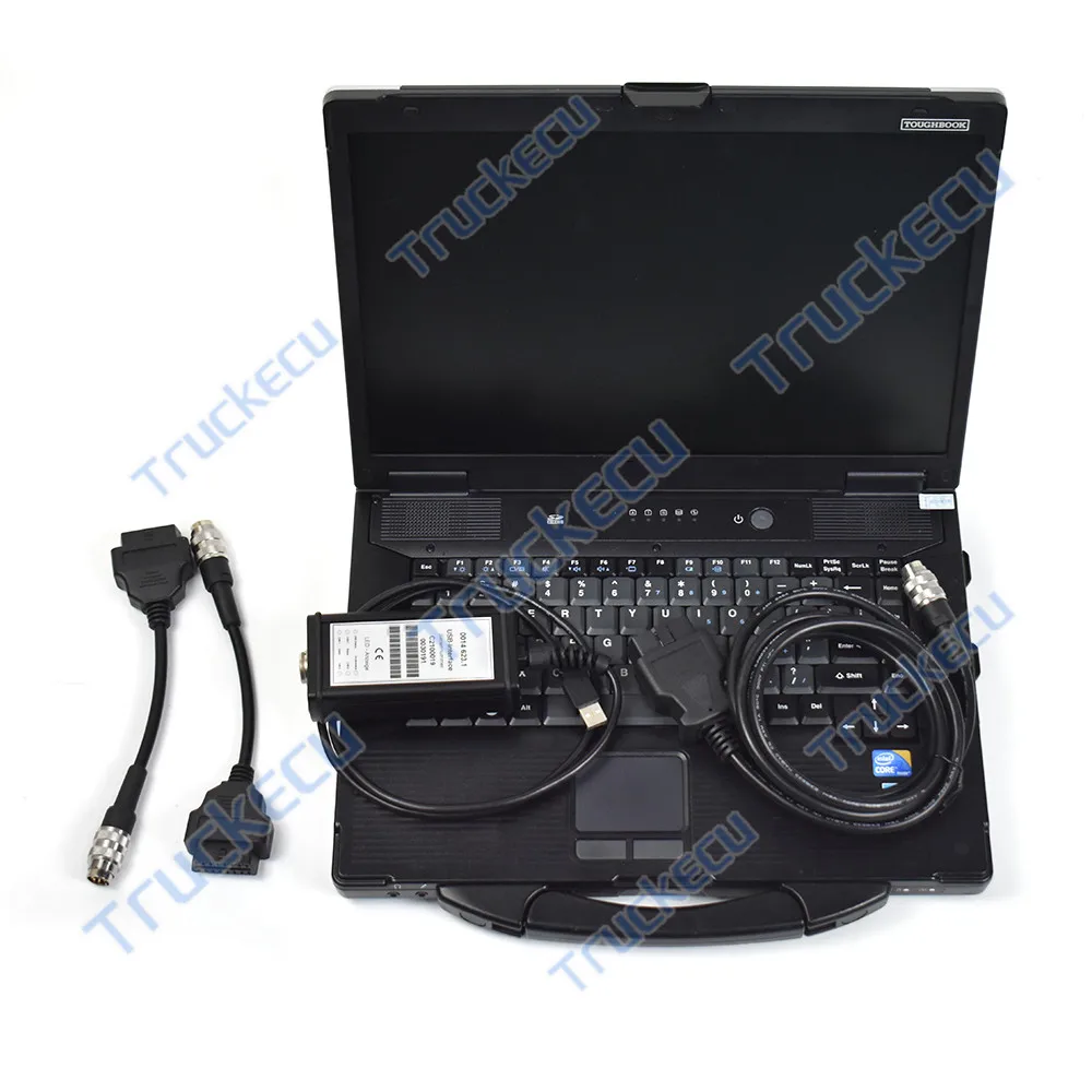 CF53 Laptop per CLAAS Macchine Agricole Trattore Combina Chopper Strumento Diagnostico per Claas CANUSB MetaDiag Kit Diagnostico