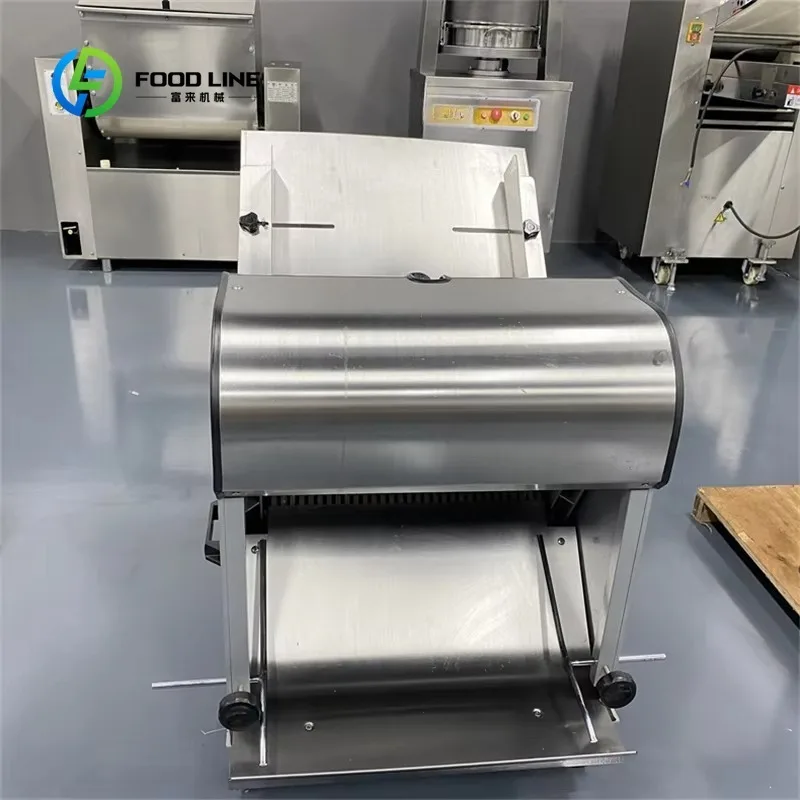 Customized High Quality 220V Electric Bread Slicer New Condition Automatic Toast Slicer for Wheat Milk and Flour Bread Making