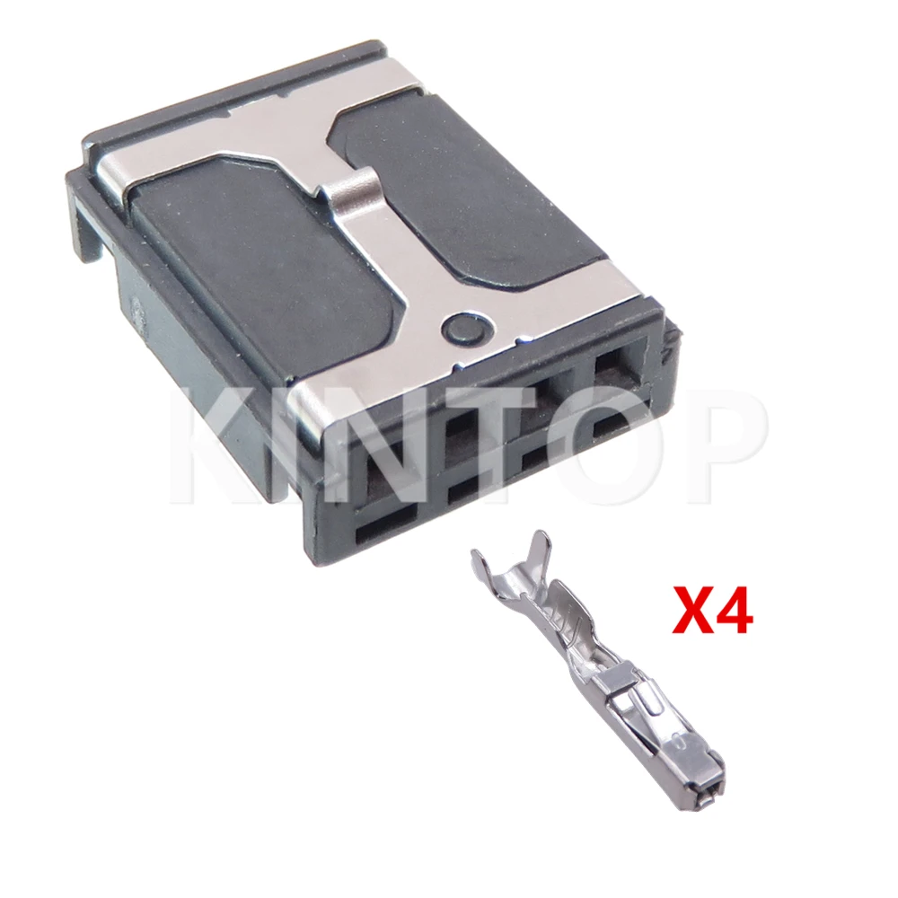 1 Set 4 Pins 8E0971832 8E0972643 1534130-1 1534131-1 Auto Wiring Terminal Connector Automobile AC Assembly Electrical Socket