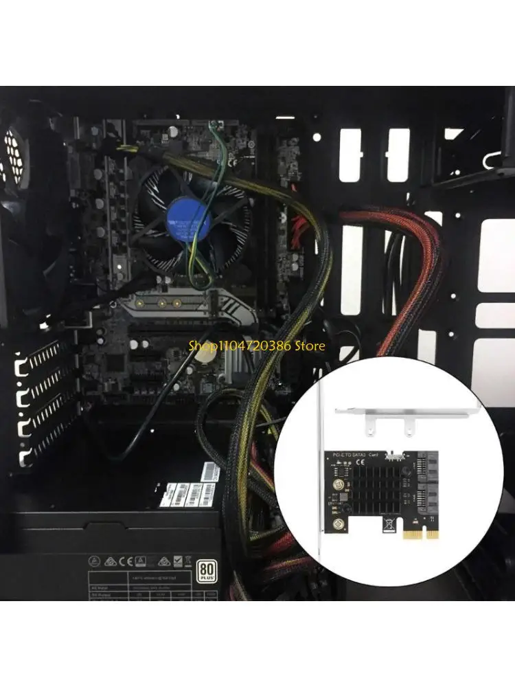 

PCIE SATA3.0 CARD 2 PORT PCIE TO SATA3.0 КАРТА расширения 6 Гбит / с PCIE до SATA3.0