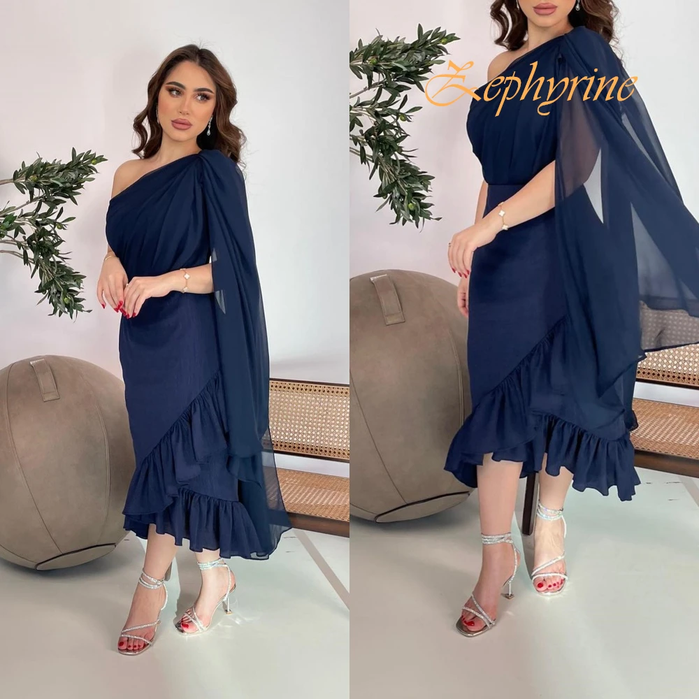 Customized Exquisite One Shoulder Sleeveless Evening Dress High Quality Jersey Prom Dresses Fashion Homecoming Gowns For Woman