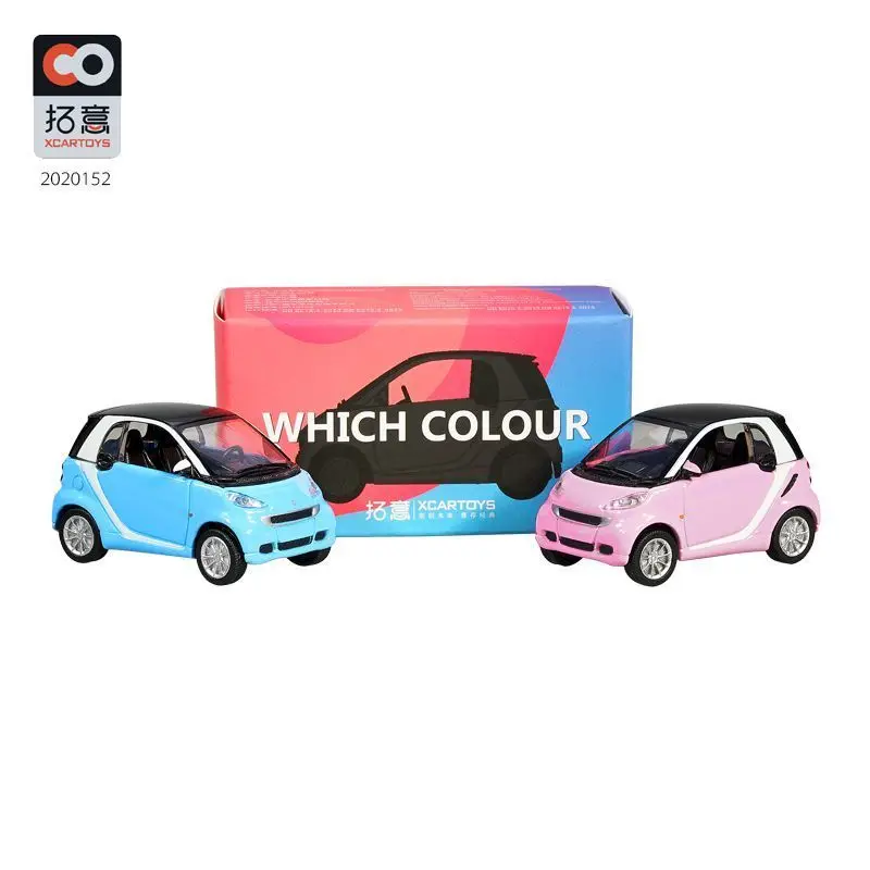 

XCARTOYS 1/64 сплав Mercedes SMART модель автомобиля коллекция игрушек подарок для мальчиков и девочек