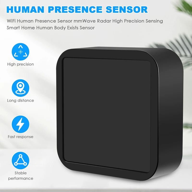 Sensor De Pressão Humana, Radar Mmwave, Sensor De Alta Precisão, Casa Inteligente, Corpo Existe, Suporte Tuya