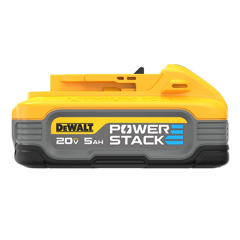 DEWALT Original DCBP520 Powerstack 20V Lithium Battery 5AH Rechargeable Lightweight and Portable Lithium-ion Battery Tool