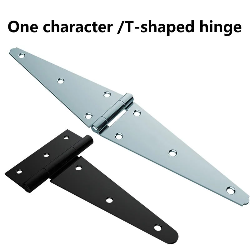 Heavy-Duty One Character Extended Zigzag Ladder Hinge for Wooden Box Living Leaf Fence Gate - Folding Lotus Leaf Design