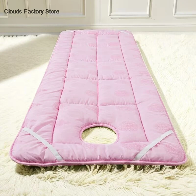 Massage Table Cover Bed Sheet with Face Hole Elastic Spa Treatment Relaxation Beauty Salon Mattress Salon Couch Bed Cover﻿