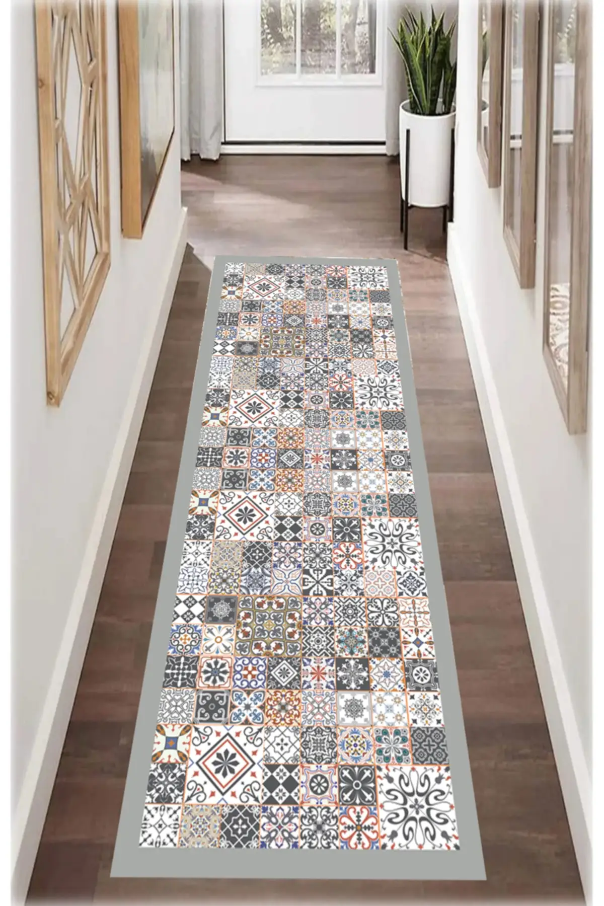 DOLBOVI digital printing washable non-slip floor hall carpet kitchen carpet carpet