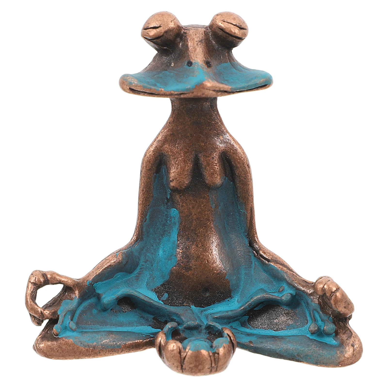 

Frog Incense Holder Incense Burner Holder Meditation Frog Statue Sitting Frog Figurine Yoga Office Spa Room Zen Room Decor