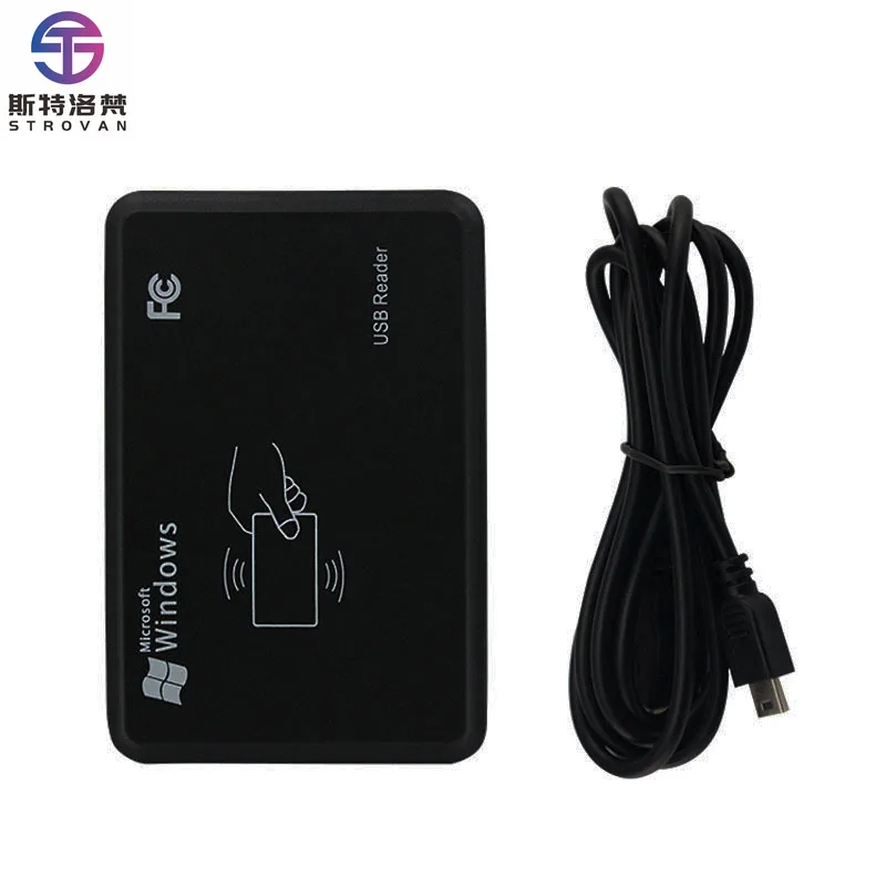 Contactless Smart NFC Skimmer Card Reader RFID 13.56mhz ISO 15693 IC Card  USB Desktop Card Reader
