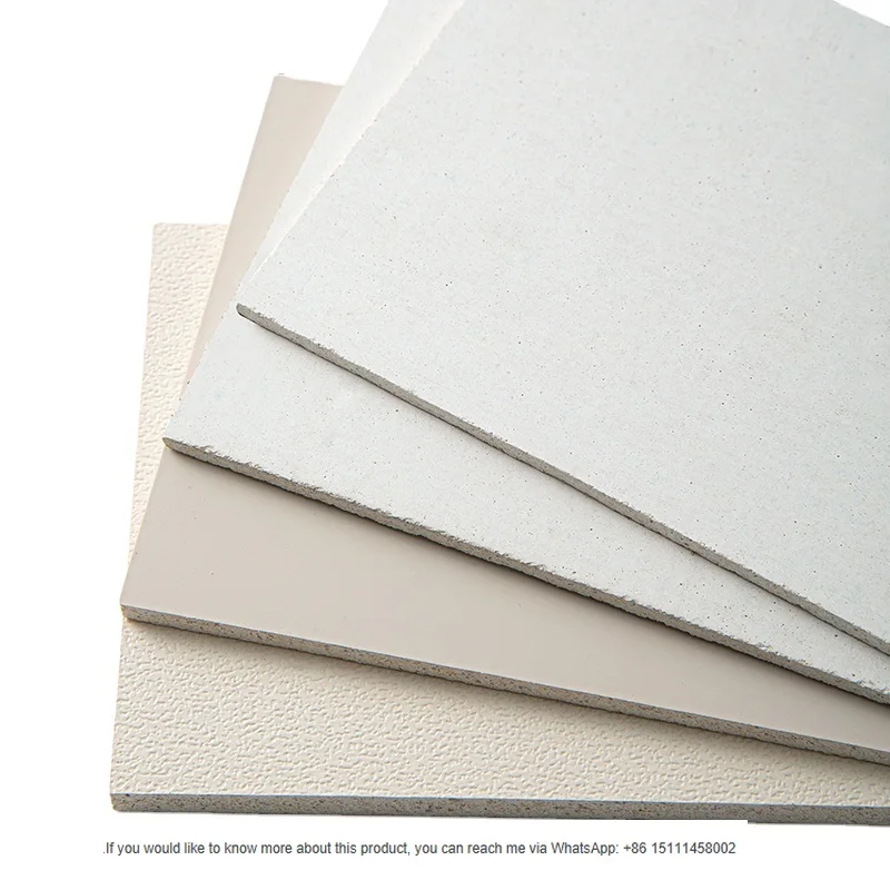 Best Selling Light Weight Fire Resistant Fireproof Material Mgo Board Outdoor Cement Board Wall Panels