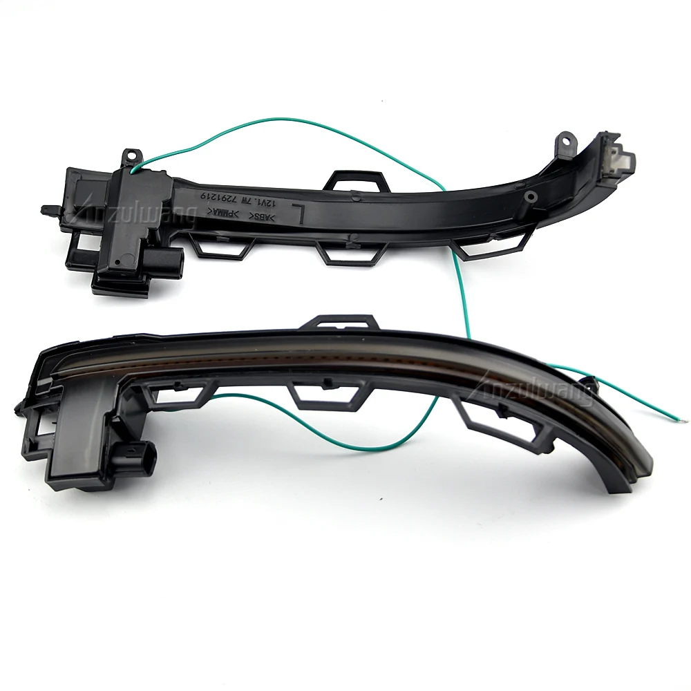 2 قطعة ضوء مرآة الرؤية الخلفية (يسار ويمين) إشارات الانعطاف الديناميكية لسيارات BMW X4 G02 2018 2019 2020 #4