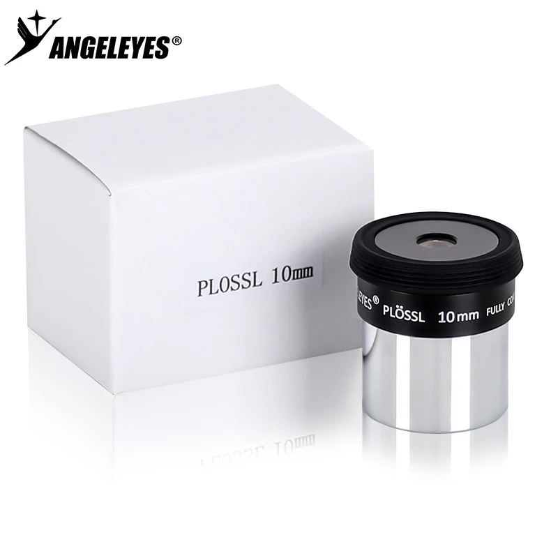 Angeleyes Plossl 10mm Eyepiece 1.25" Fully Coated HD Astronomical Telescope Lens Accessory for Stargazing Astronomy Observation