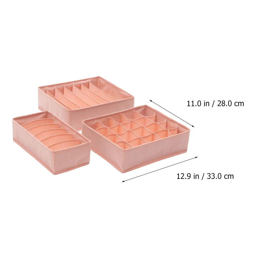 

Non Woven Fabric Underwear Storage Box Multi Grids Drawer ganizer Cloth Case Portable Environmental Socks Underpants Bras