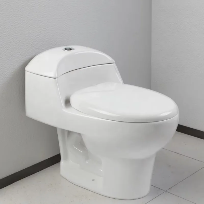 Hotel Apartment Modern White Ceramic Integrated Toilet Manufacturer - Recommended Strong Siphon Flush Double Flush Extended