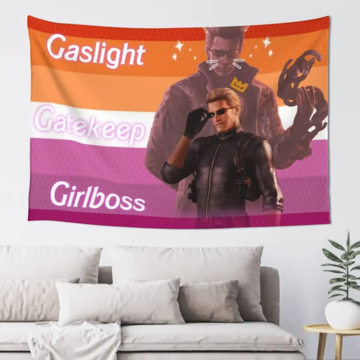 Lesbian Wesker Tapestry House Decorations Room Decor Korean Style Tapestry