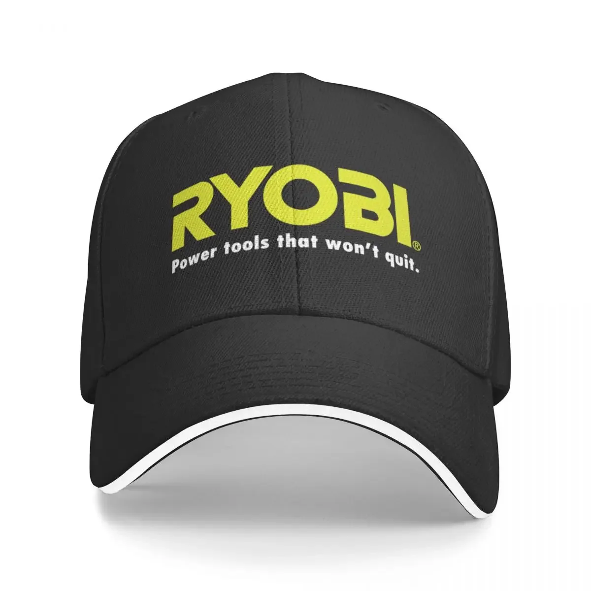 

POWER TOOLS RYOBI LOGO Baseball Cap Brand Man cap Mountaineering Beach Bag western Hat Sun Hats For Women Men's