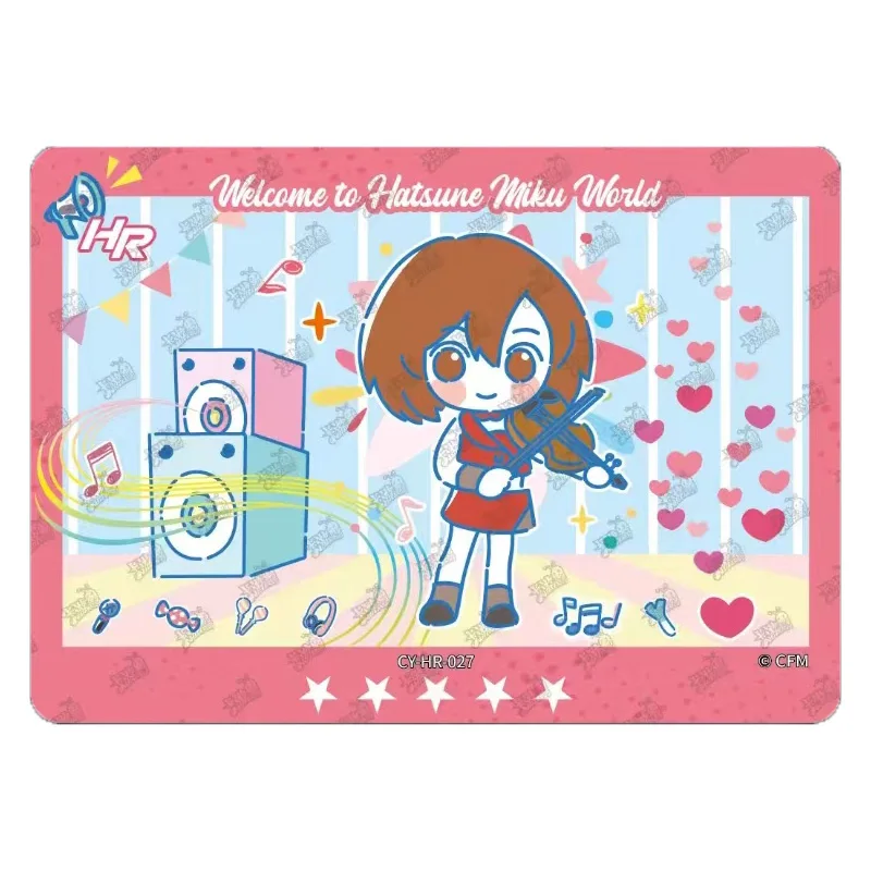 HR-013 Hatsune Miku Kagamine Rin Kagamine Len Oliver Zhiyu Moke Gakupo kaito Christmas Birthday Gift Collection Cards