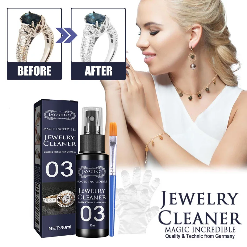 Jewelry Cleaner Solution Fluid for Ultrasonic Machine Cleaner Use Liquid To Clean Gold Silver Watches Diamonds
