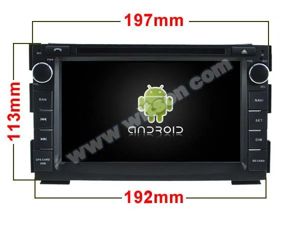 Car Radio Android CarPlay OEM Type For Kia Ceed Venga 2010- 2012 No DVD Loader Multimedia Player Audio