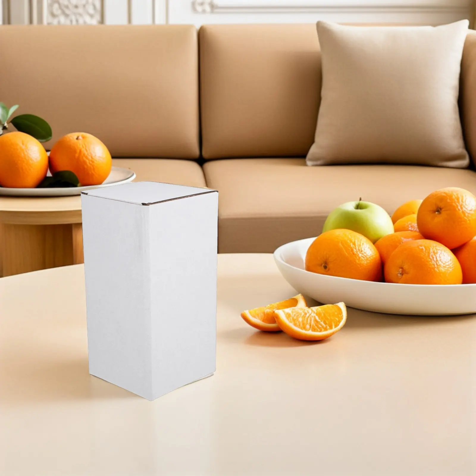 

8 шт. гофрированных белых почтовых коробок для малого бизнеса, упаковки, переезда, хранения, прочные бумажные почтовые коробки 7,9x3,9 дюйма