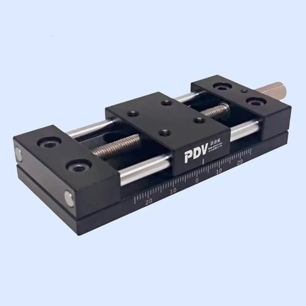 Miniature Manual linear Stage, Precise Translation Platform, Optical Sliding Table, z axis linear slide 35mm Travel  PT-SD35