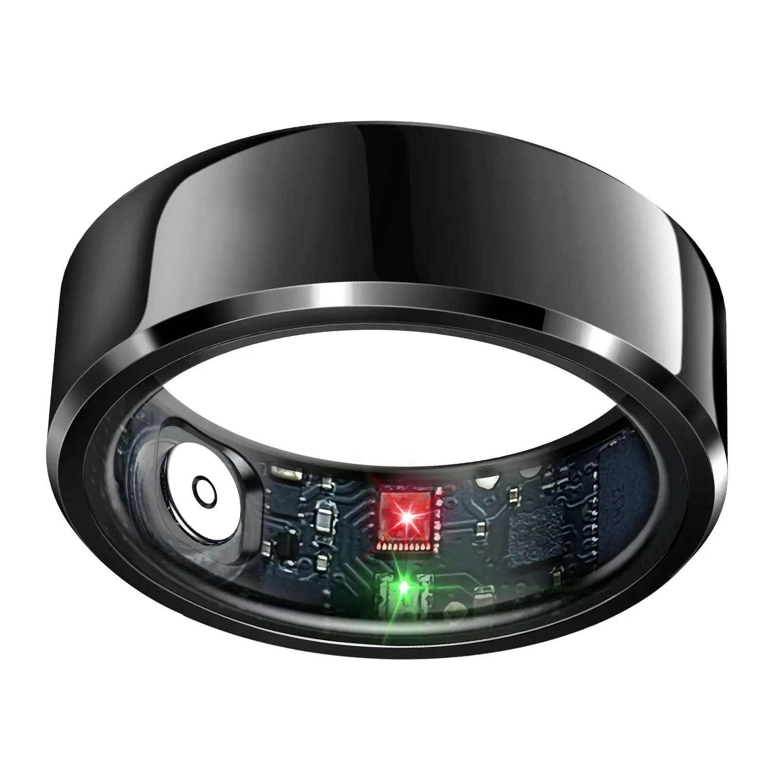 AFUJEW Smart Ring Health Tracker, Schlaf-Tracker-Ring mit Herzfrequenz, wasserdichter Fitness-Ring für Aktivitätsüberwachung/Schritte