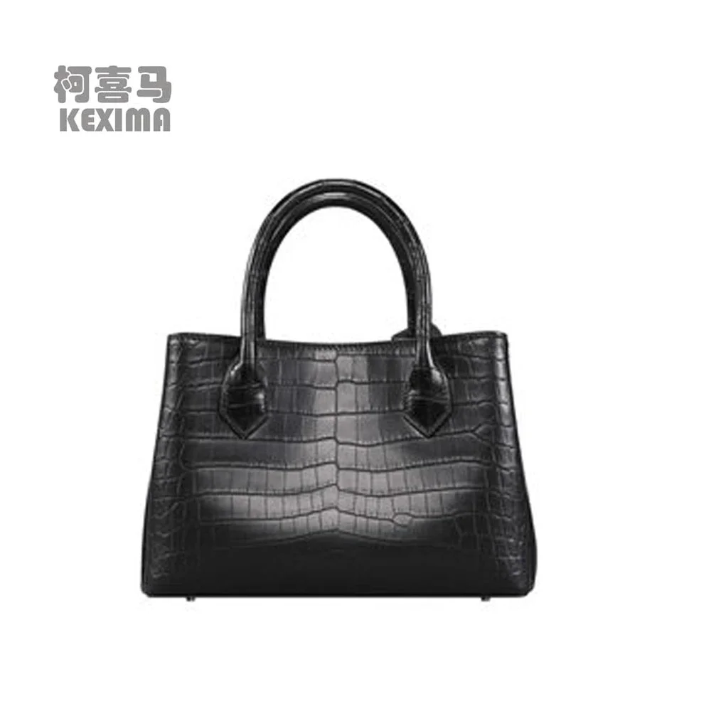 feimanmaoyi new  Female bag  crocodile Tote bags  large capacity One shoulder women handhag