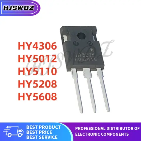 5pcs HY4306 HY5208 HY5012 HY5608 HY5110 HY4306W HY5208W HY5012W HY5608W HY5110W TO-247