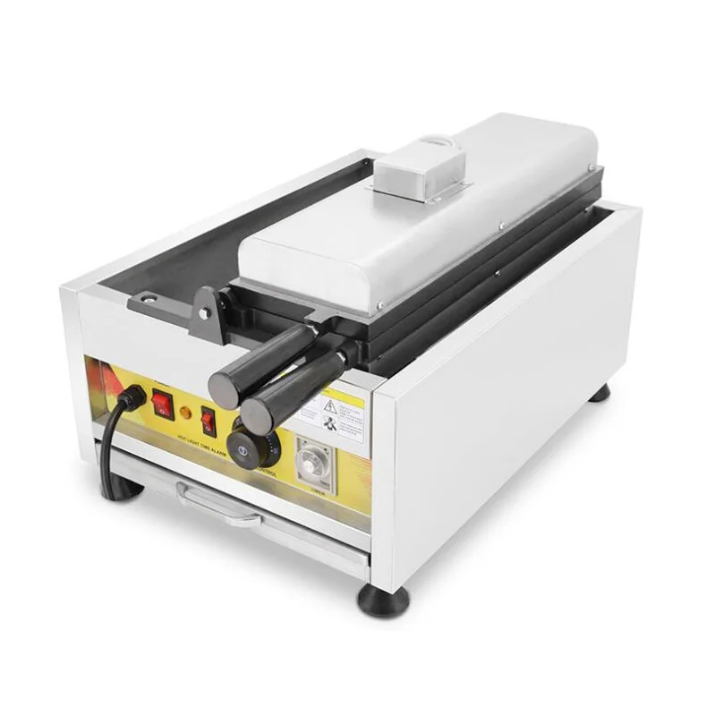 Stainless Steel Gold Coin Waffle Machine Non-Stick Round Coin Waffle Machine Electric Cheese Coin Waffle Machine