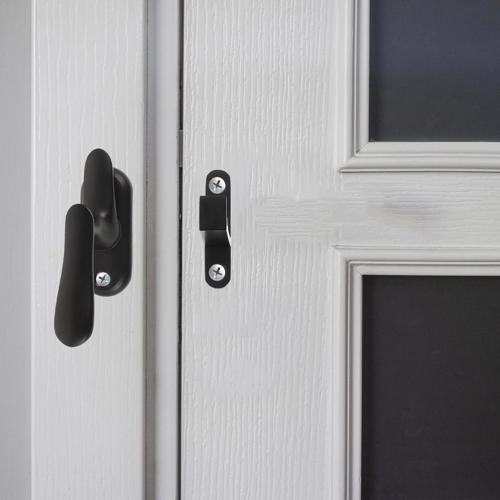 

Heavy Duty Door Latch Locks Internal Bolt Hardware Sturdy for Bedroom Bathroom Fence Wood Door Portable Barrel