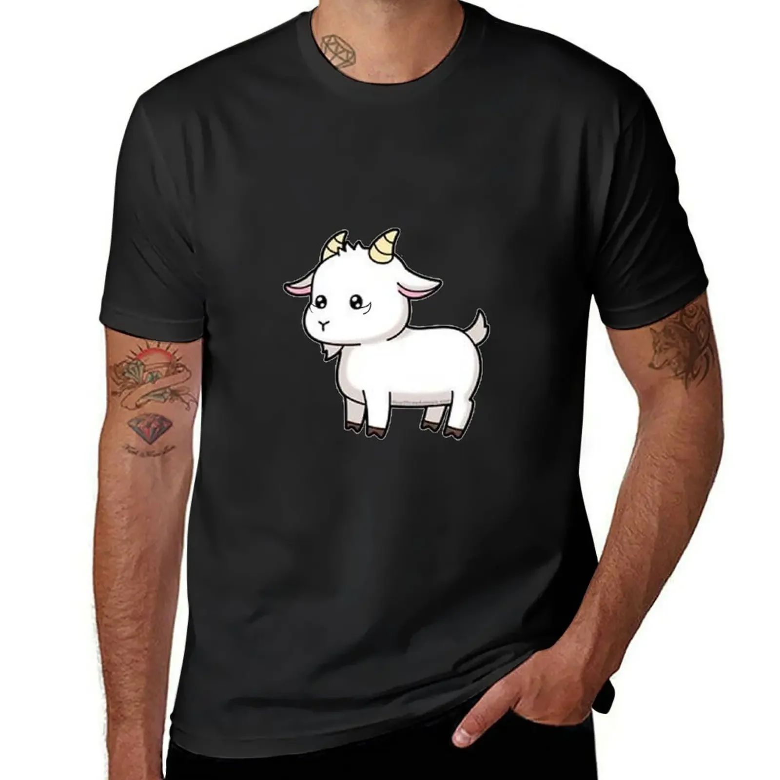 Lucio the goat T-Shirt customs customizeds anime rapper graphic tees mens graphic t-shirts funny