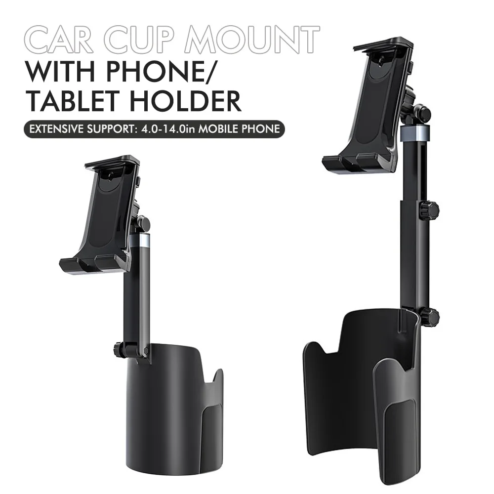 

Car Cup Tablet Stand Phone Holder Expander Multifunction Support Adapter For Auto Interior Drink Organizer Storage Accessories