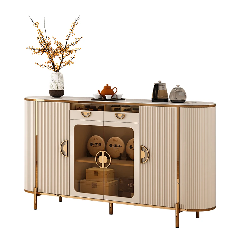 

Desktop tea bar machine 2024 new home high-value integrated cabinet dining side cabinet small desktop living r