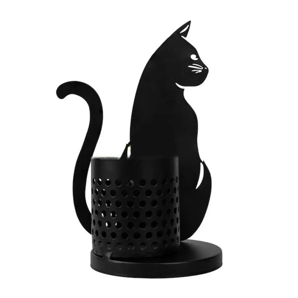 

Креативный контейнер для ручек с изображением кота, милый многофункциональный держатель для карандашей, металлическое ведро для хранения большой емкости