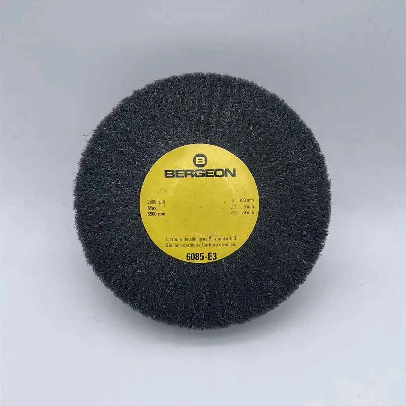Watch Repair Tool BERGEON6085-E Silicon Carbide Fine Sand Wheel Grinding, Wire Drawing and Polishing Watch Wheels