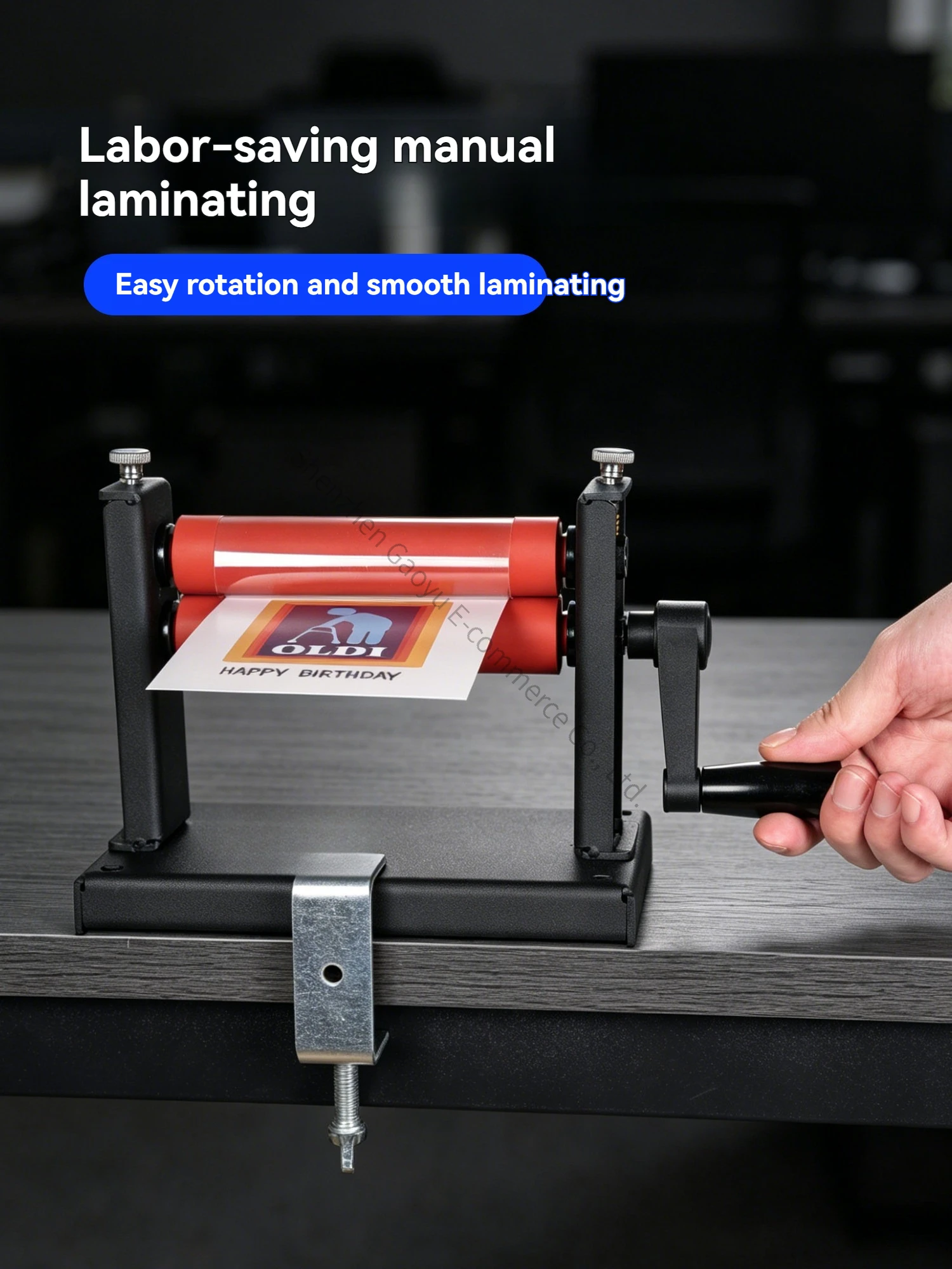 150type Manual Cold Laminating Machine Small Cold Electric Photo Card Graphic Advertisement Cold KT Board Cover Laminating