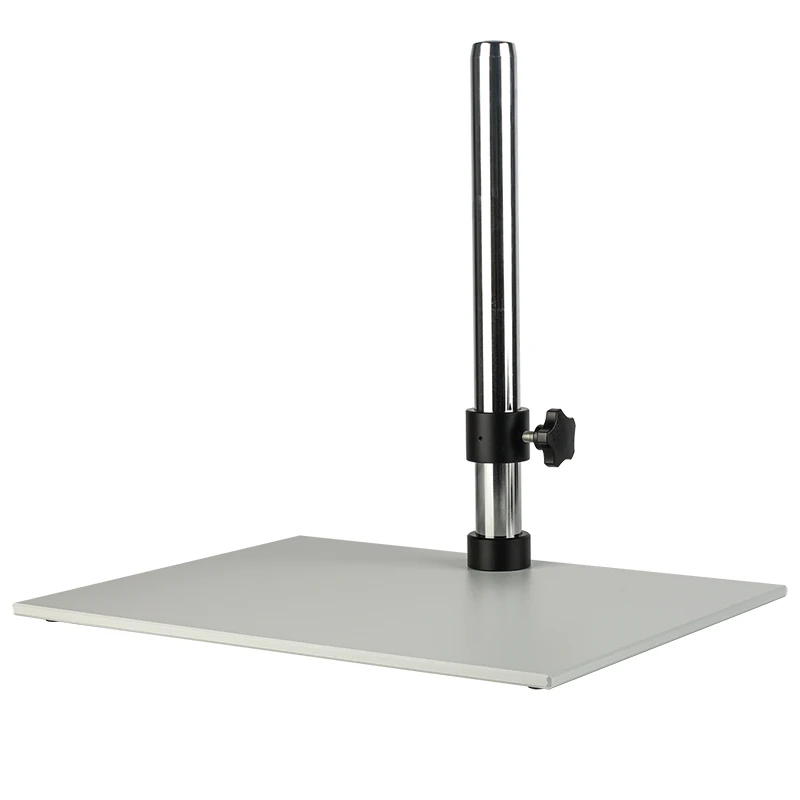 400 * 300mm large platform microscope base bracket height 350mm column 32mm diameter large size