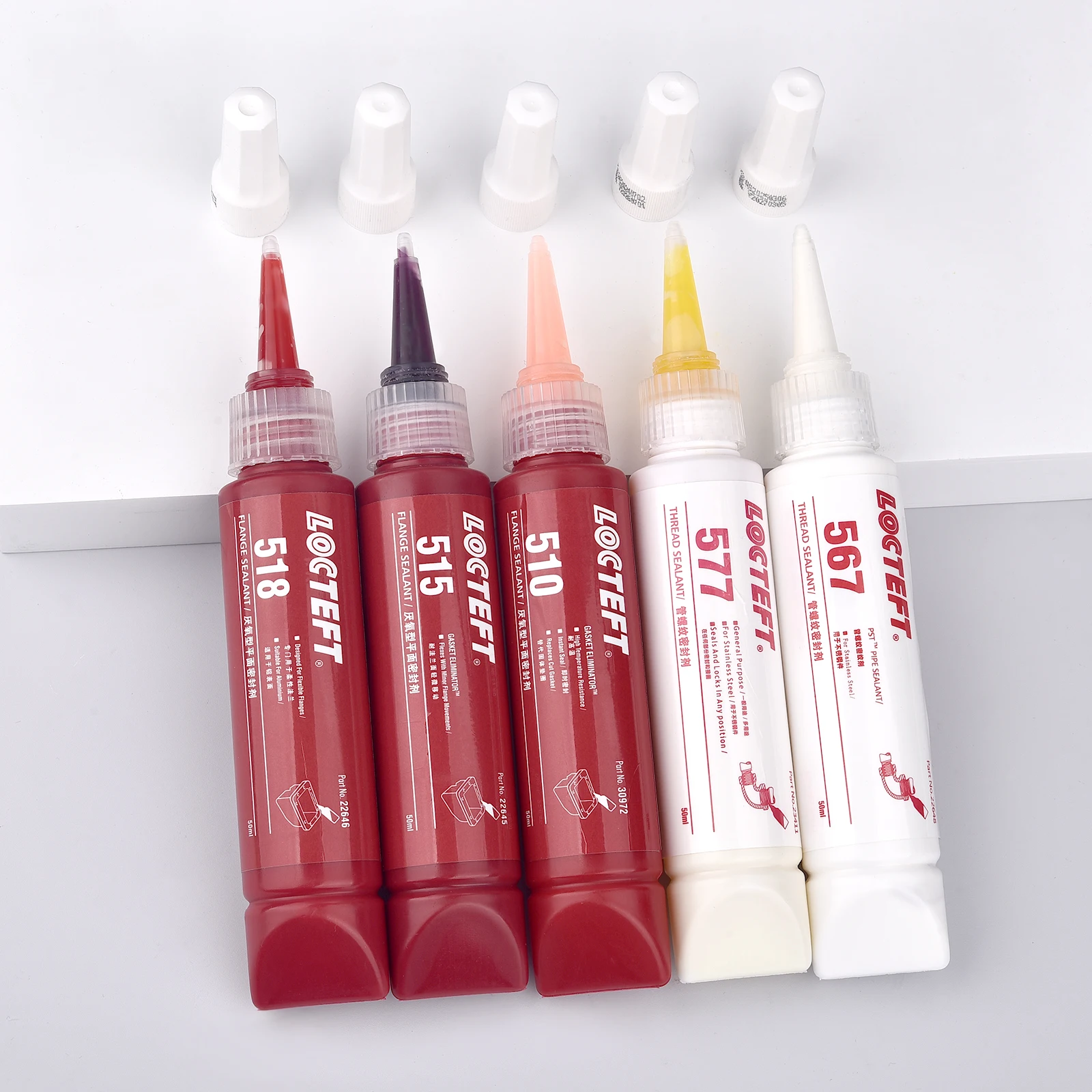50ML 510 515 518 567 577 Flange Gasket Sealant Adhesive Replacement Gasket Resistant High Temperature Lock Glue
