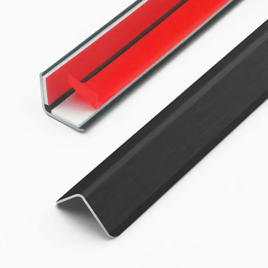 

Алюминиевые самоклеящиеся настенные угловые протекторы 48L0,59W, бампер для настенной мебели, защитная угловая подушка для защиты детей, стол EdgeWide