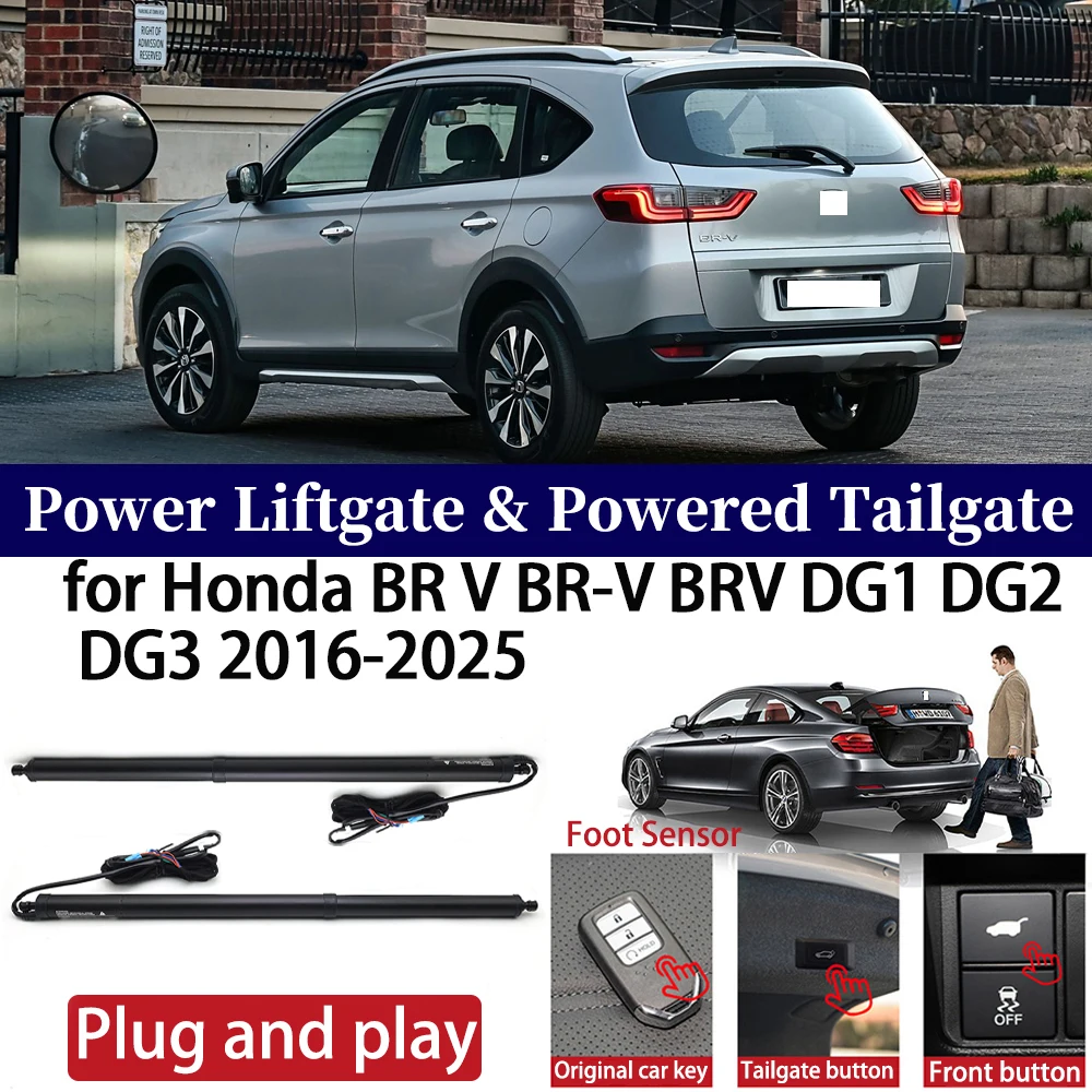

for Honda BR V BR-V BRV DG1 DG2 DG3 2016-2025 Car Power Liftgate Automatic One-Click Vehicle Powered Tailgate Strut