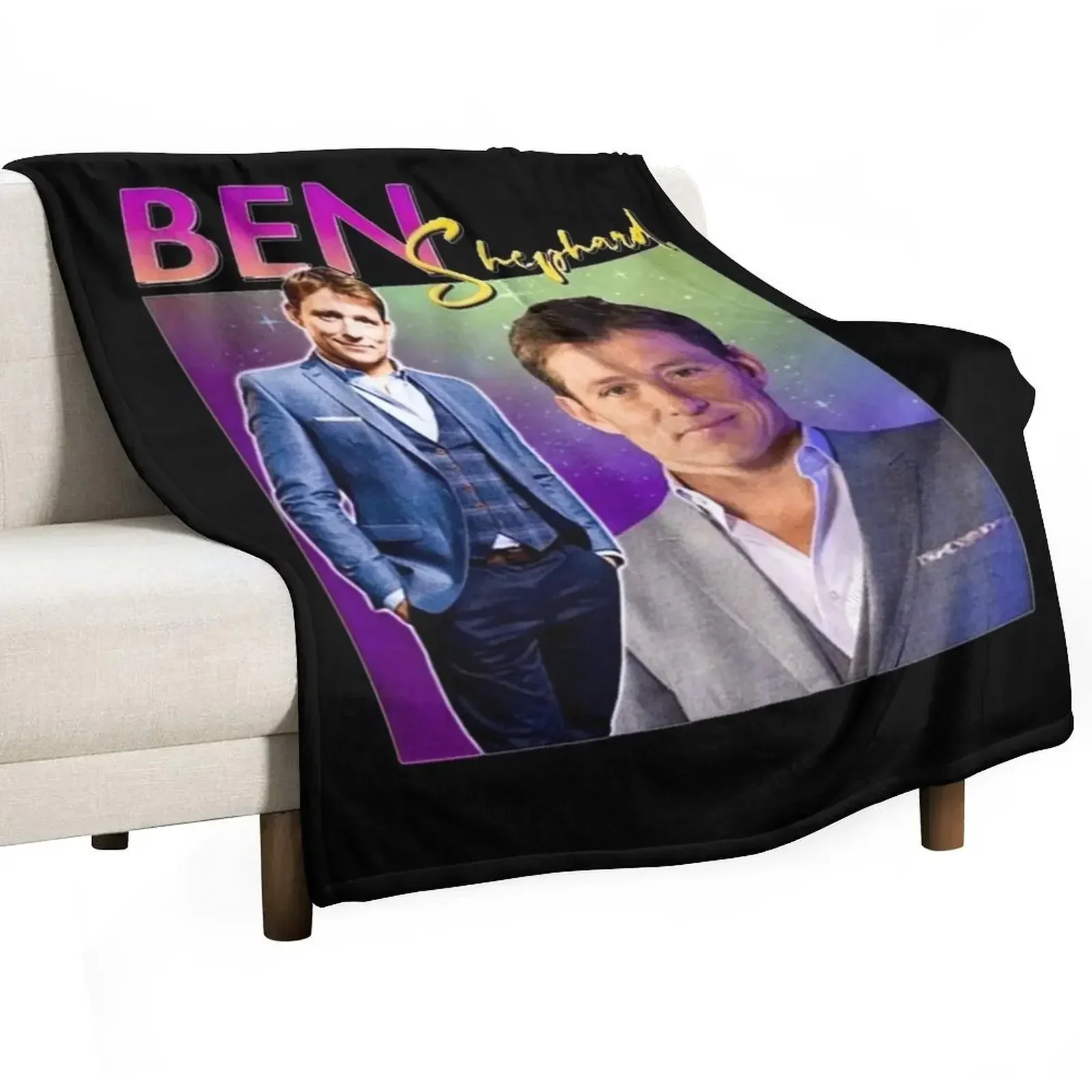 

Ben Shepherd Throw Blanket For Sofa Thin Plaid on the sofa Summer Beddings Blankets