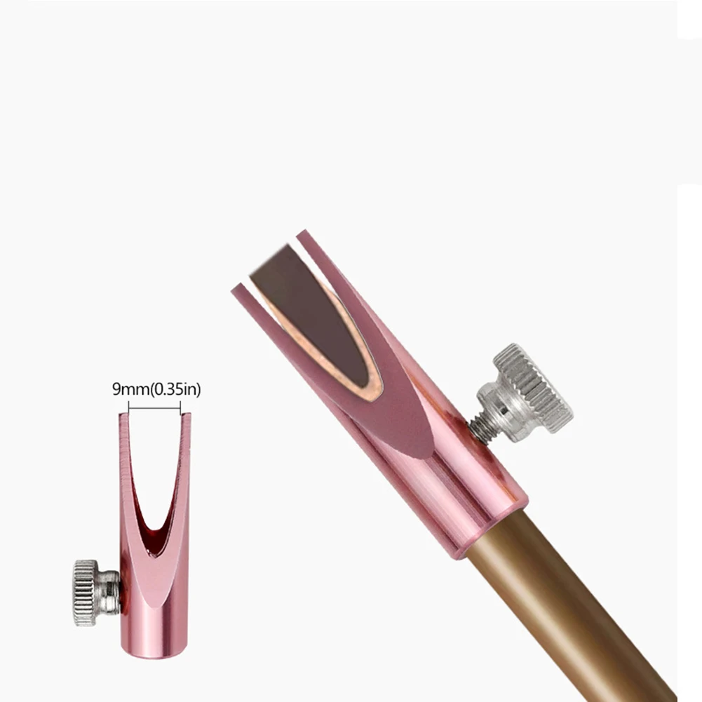 

Aluminum Makeup Pencil Sharpener 2Pcs Set Compact and Portable Travel Friendly Tool for Eyebrow and Lip Liners