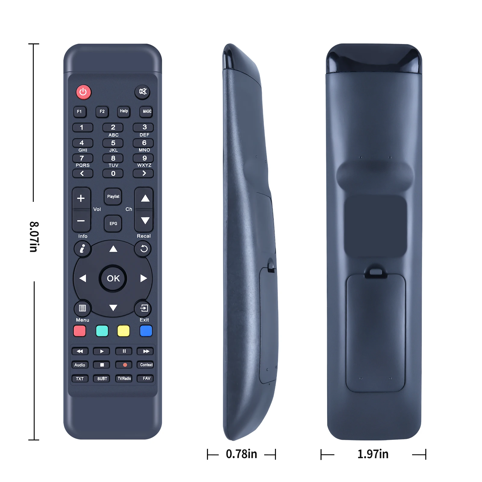 Remote control for UCLAN Ustym 4K PRO SF8008