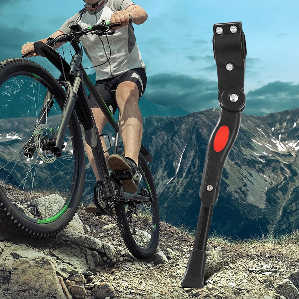 Adjustable Bike Kickstand Rear Side Bicycle Kick Stand Non-Slip Bike Foot Brace Bicycle Side Support Stand Cycling Accessories - view 4