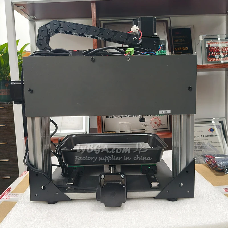 DIY 3020 3/4/5 Achsen Gravur Schneiden Fräsmaschine PVC Quadratische Schiene All-in-One CNC Router für Holz Aluminium Kupfer Arbeit Schnitzen – Detail 6