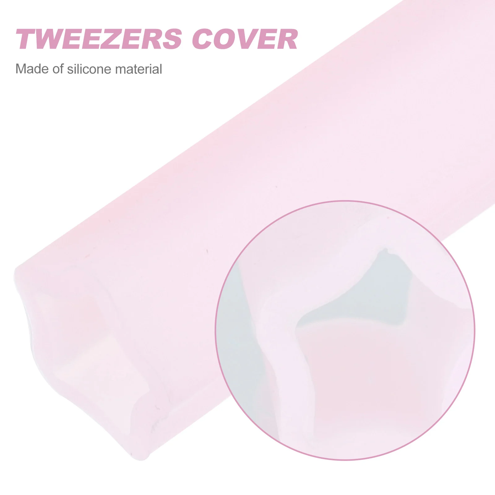 

6pcs Manicure Covers Scissors Sleeves Protective Cases for Tweezers Nail Tweezers Caps Kits Random Star Silicone Caps