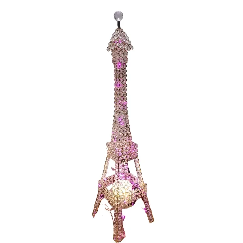Eiffel Tower high-end led light home floor light simple living room European atmosphere light live stream atmosphere