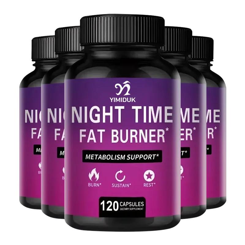 Night Time Fat Burning and Cellulitis Weight Loss Supplement, Detoxification, Bowel Movement, Facial Lift, Overall Wellness
